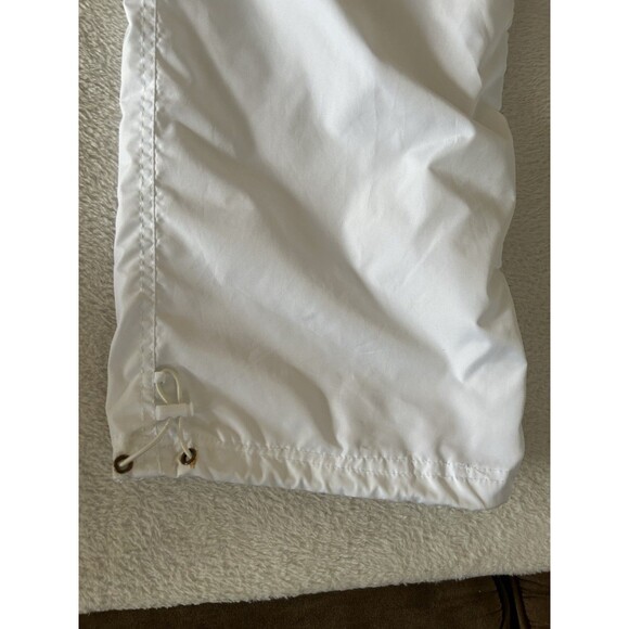 Linea Uomo Oversized Cargo  Track Suit White Nylon Size L Hiphop Athleisure - Picture 4 of 16